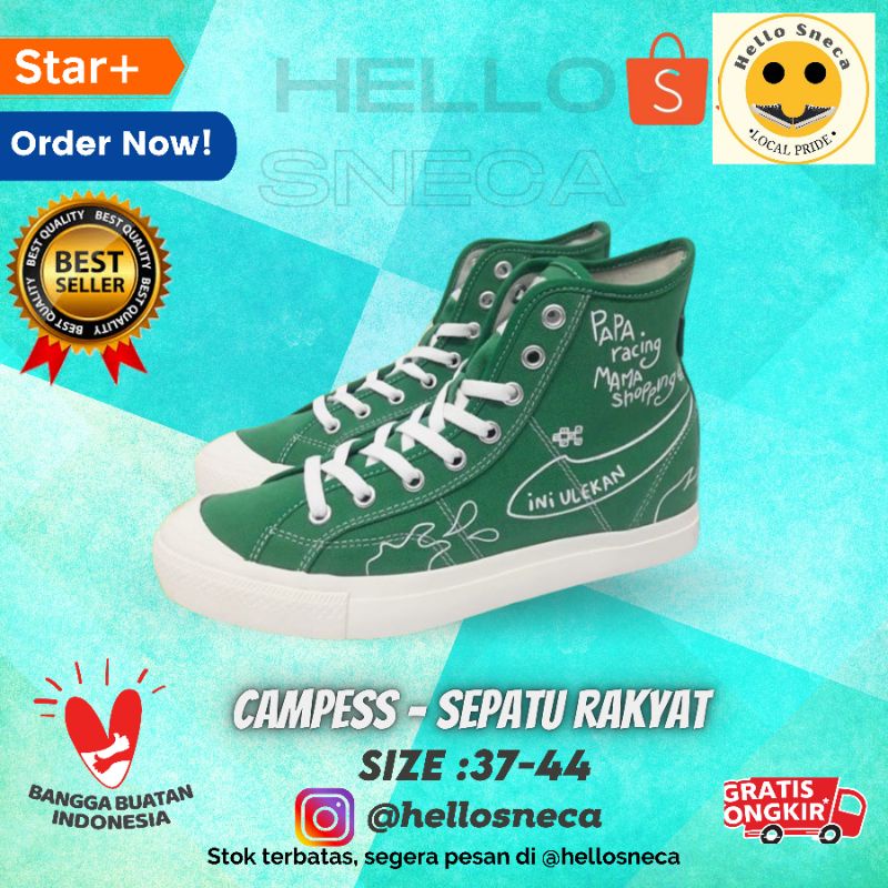 CAMPESS SEPATU RAKYAT CAMPESS RAKYAT GREEN PMP