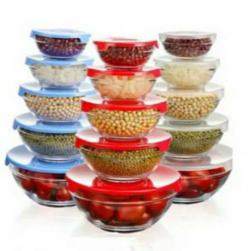 Mangkok bowl, mangkok kaca, mangkok beranak, mangkok tutup, mangkok susun, mangkok set, Fresh Bowl