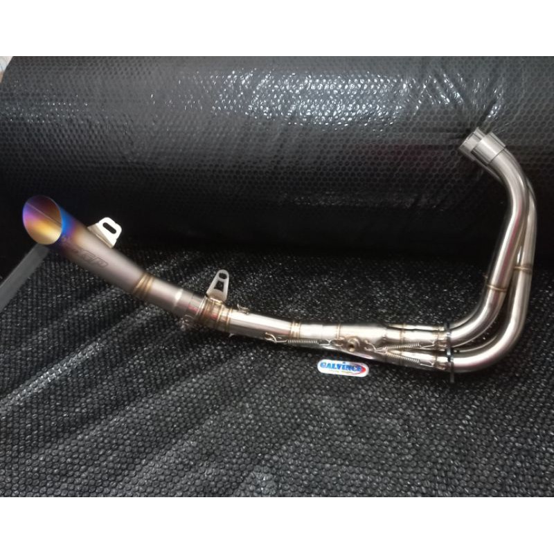 Knalpot Akrapovic Gp Evo full system New kawasaki Zx250 RR import