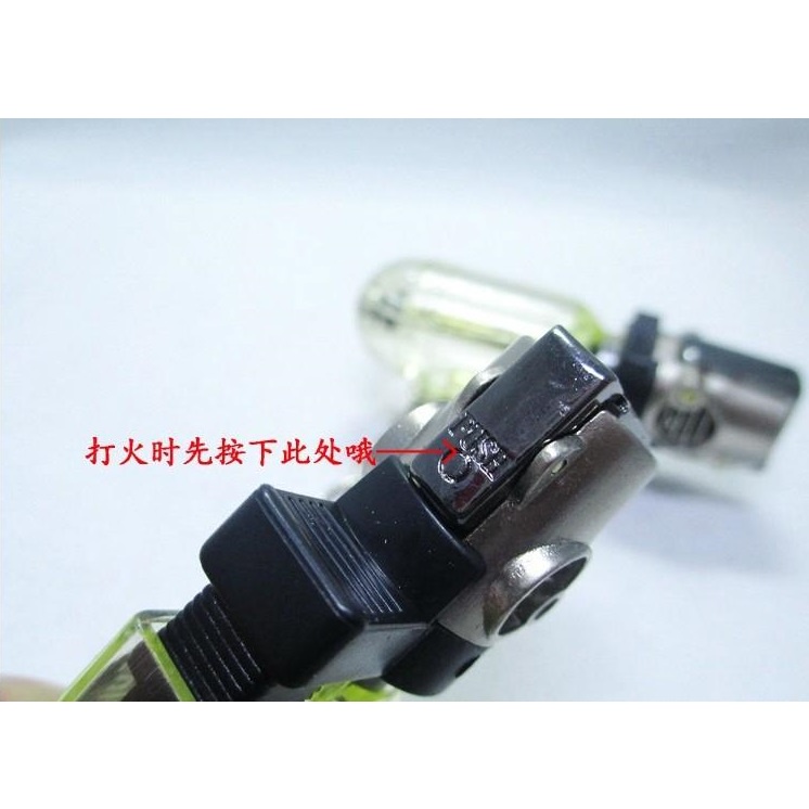 Overview of Firetric Tin Pioneer Windproof Powerful Micro Gas Torch Flame - 7MK2AF