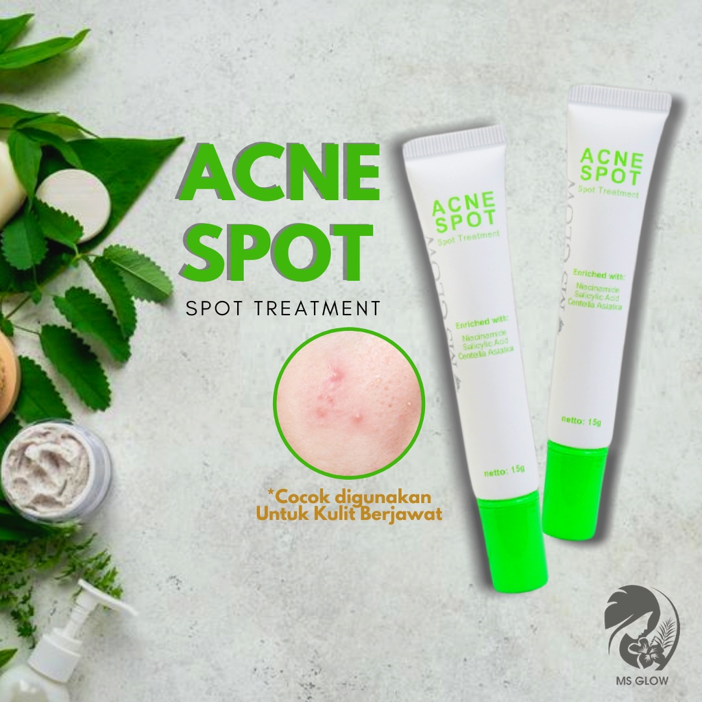 Spot Treatmen MS Glow/ darkspot/ acne spot/ poreaway/ dark spot/ jerawat /pore away/ untuk pori pori besar/untuk flek