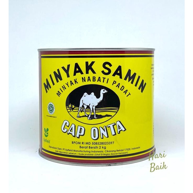 

BISA BAYAR DITEMPAT minyak samin cap onta 2kg TERLARIS
