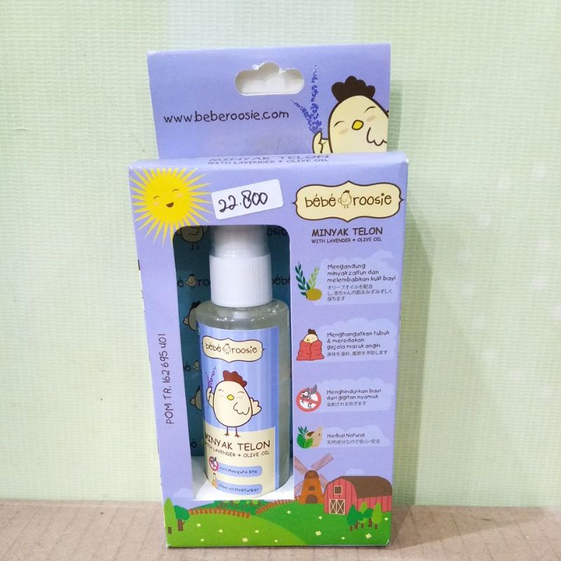 BEBE ROOSIE MINYAK TELON SPRAY 60ML