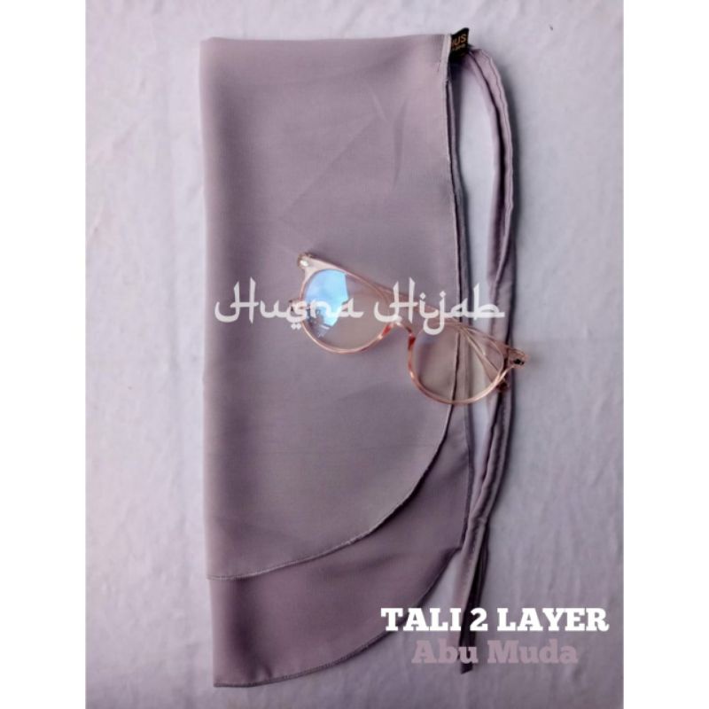 [HUSNA COLLECTION] Cadar Tali 2 Layer Murah Untuk Dewasa / Cadar Tali 2 Layer