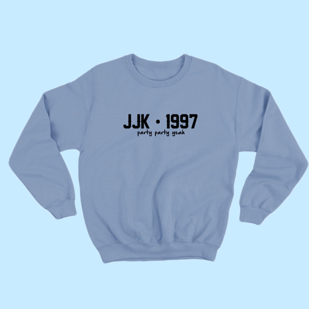 JJK 1997 BORDIR SWEATER - FREE PHOTOCARD - PHOTOCARD HOLDER