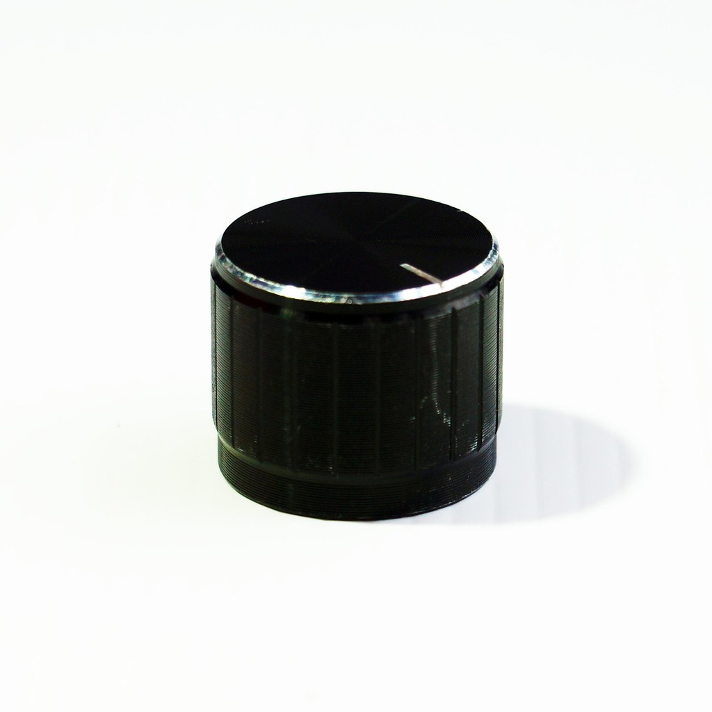 KNOP POTENSIO VOLUME 20MM LIS SILVER