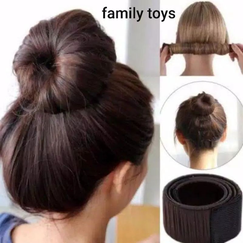 family games Magic Hair bun maker donut sanggul donat cepol hairdini