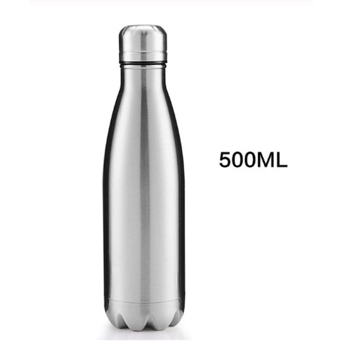 [Silver] Termos Bowling DOuble Wall / Botol stainless custom tumbler