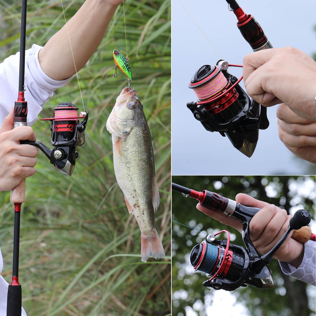 Power Hand Reel Pancing Memancing Rasio Gear 5.2:1 Max Drag 5-10KG Joran Pancing 1000-4000 Bahan Metal reel power handle reel harrow vector kerekan pancing