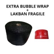 

extra bubble wrap plus fragile