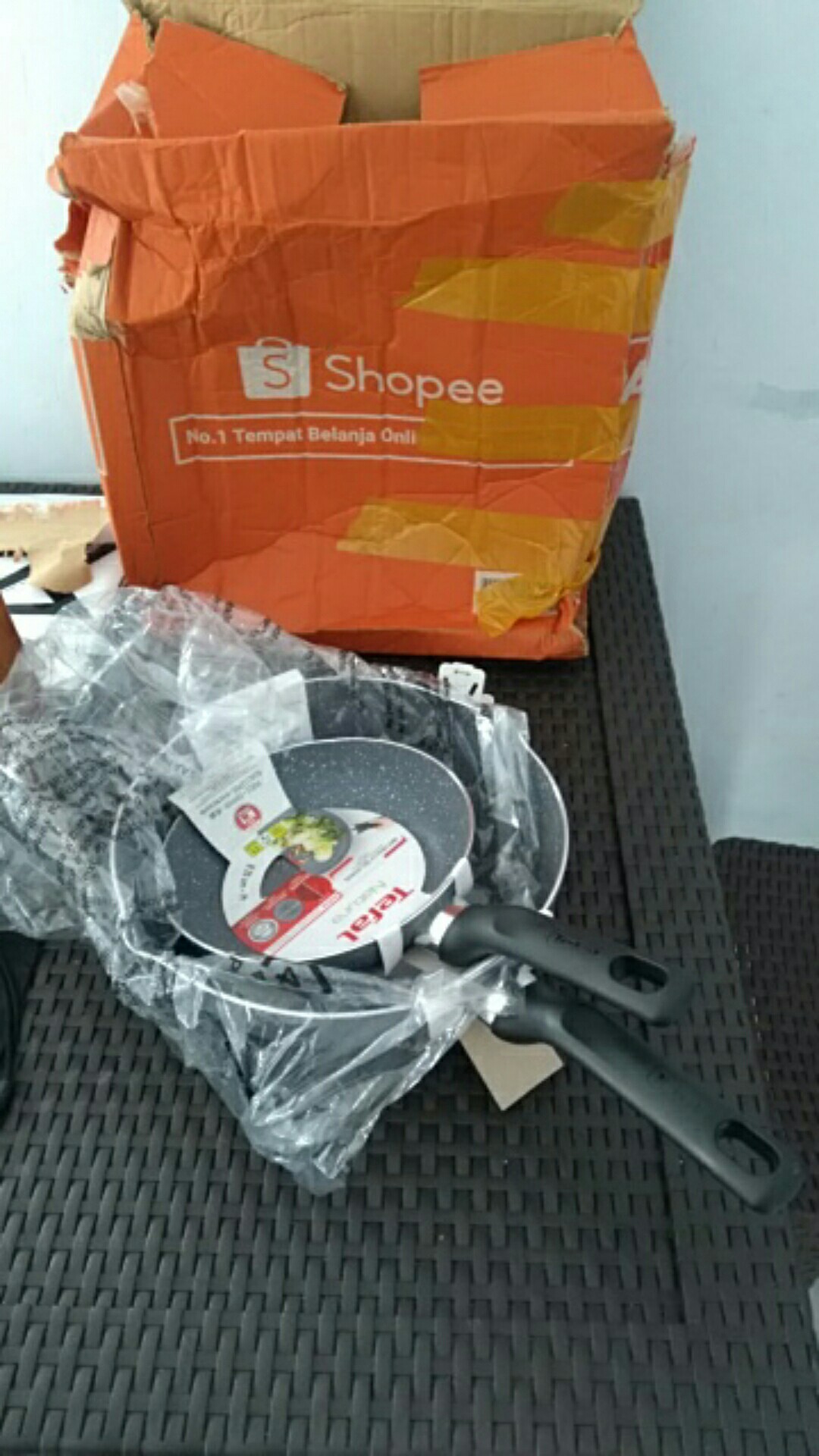 Natura Package 4 Wajan Panci Set Penggorengan Anti Lengket