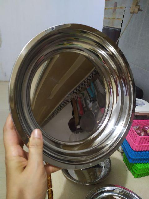 Calypso Kitchen Plate Stainless Piring Makan 1 Set 24 26 28cm / Piring Dapur Kualitas Stainless 304