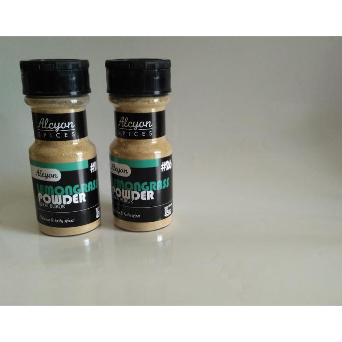 

BERKUALITAS! BUMBU MASAK SERAI BUBUK / ALCYON SPICES LEMONGRASS POWDER