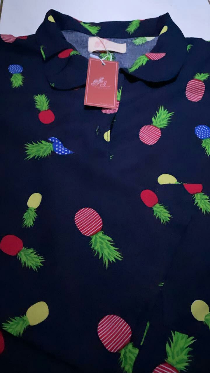 Pineapple Oneset Rayon / Pajamas Busui