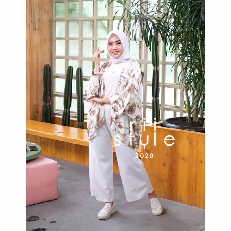 CUCI GUDANG BAJU CAVA OUTER (TIE DYE) by Riistyle