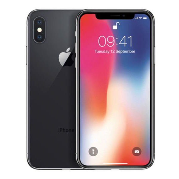 iPhoneX 64GB All Sim Silent Fullset Original Second Mulus100% Like New 3utools All Green (Garansi 1 Tahun)-SILVER