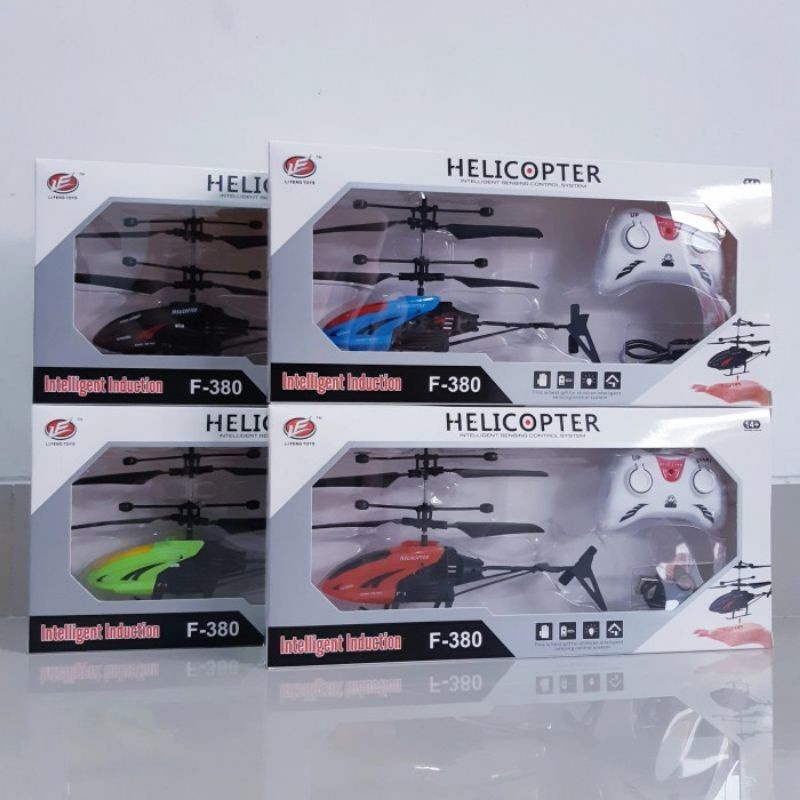 Mainan Anak RC Helikopter Remote Control Intelligent Helicopter F-380