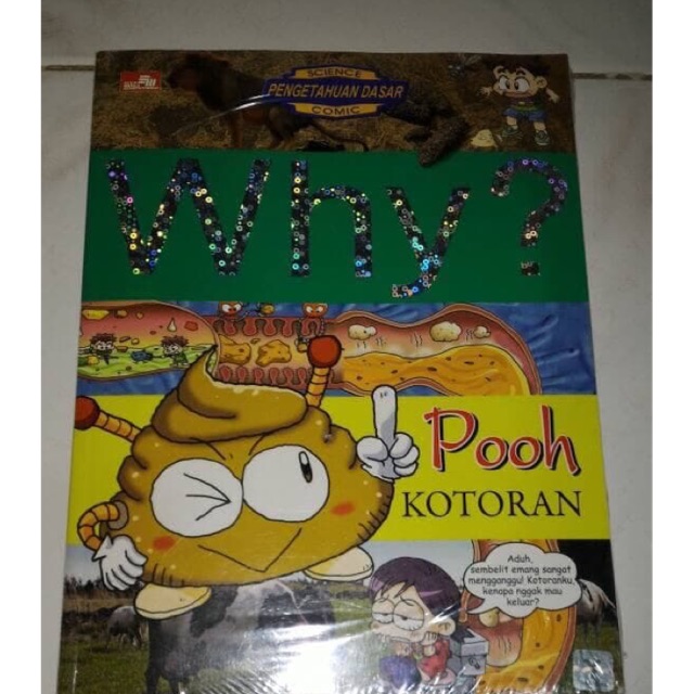 Why Pooh Kotoran Science pengetahuan dasar comic Why? Pooh Sembelit