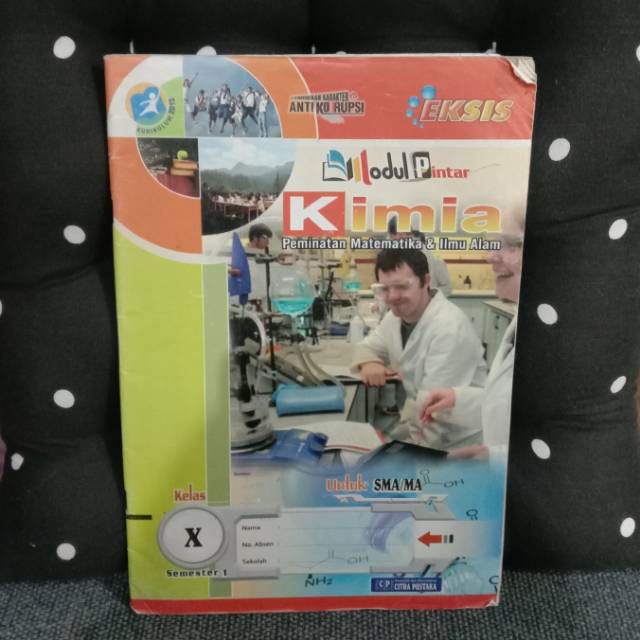 Buku eksis peminatan matematika dan ilmu alam kimia utk SMA kelas 1 semester 1