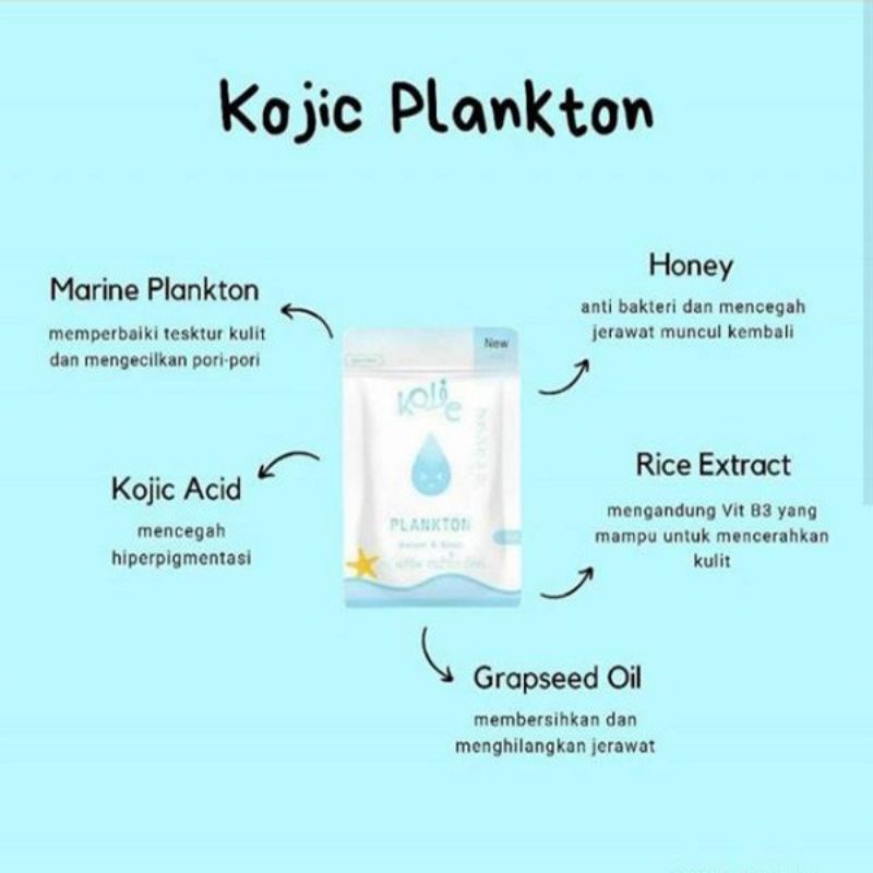 Kojic soap and Plankton soap Original