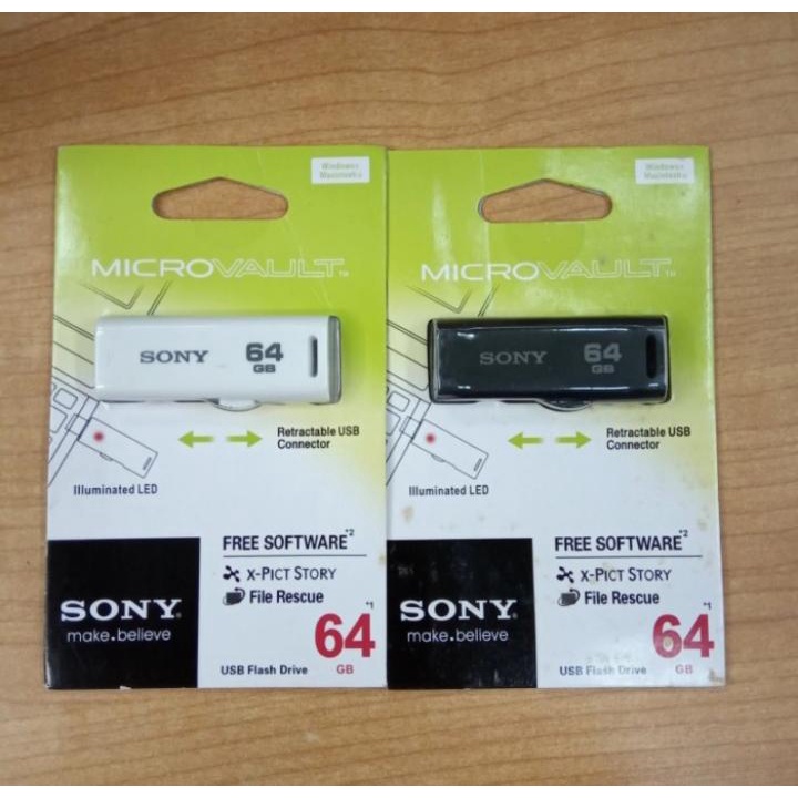 Flashdisk SONY 64 GB 2.0 USB Micro Vault