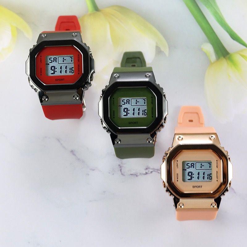 LDS J031 Jam Tangan Sport Tali Rubber Digital LED Pria &amp; Wanita Fashion Murah