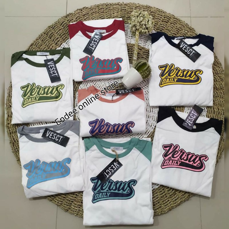 VERSUS CITY daily raglan  tunik lengan panjang