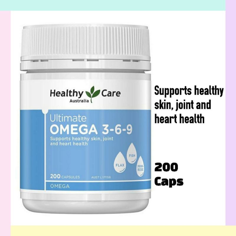 HEALTHY CARE ULTIMATE OMEGA 3-6-9 [200CAPS]