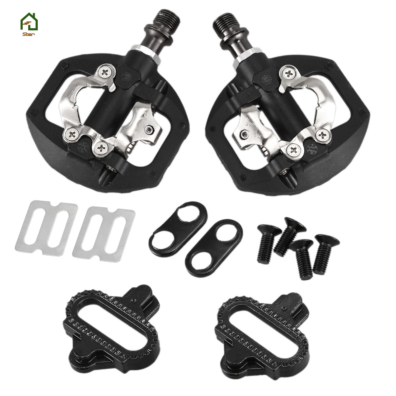 shimano clipless bicycle pedals