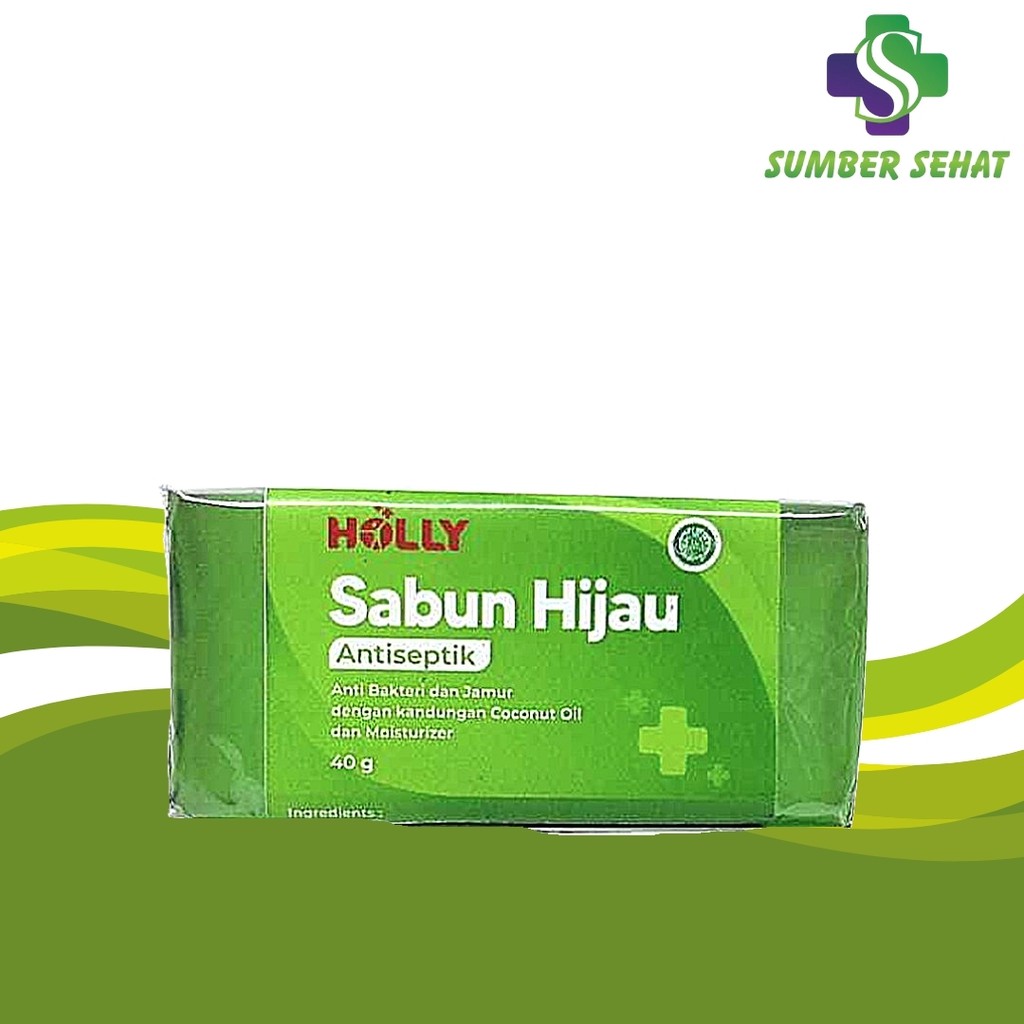 SABUN HIJAU HOLLY 40 GRAM