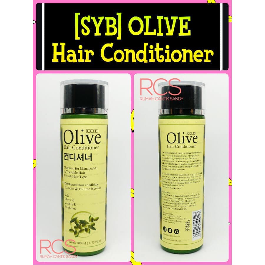 [SYB] CONDITIONER / KONDISIONER OLIVE ~ BPOM ~ 100% ORIGINAL ~ DIJAMIN