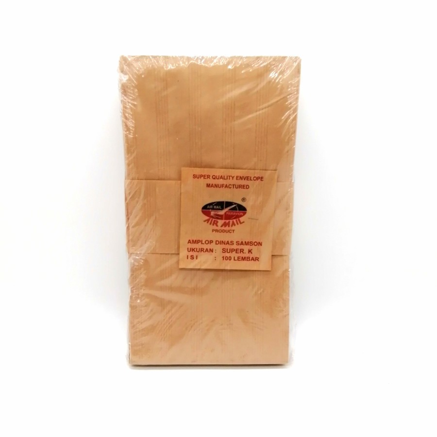 

Amplop Coklat Super Kabinet Airmail