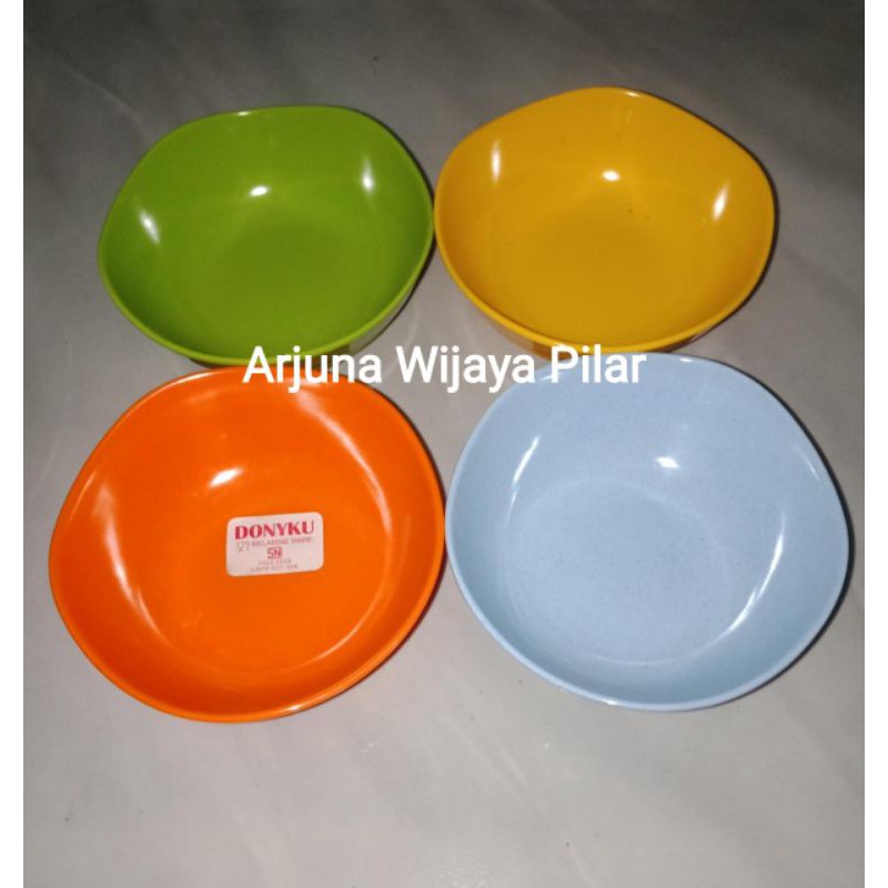 Mangkok bunga melamin Donyku Mk-1380 +Bubblewrap