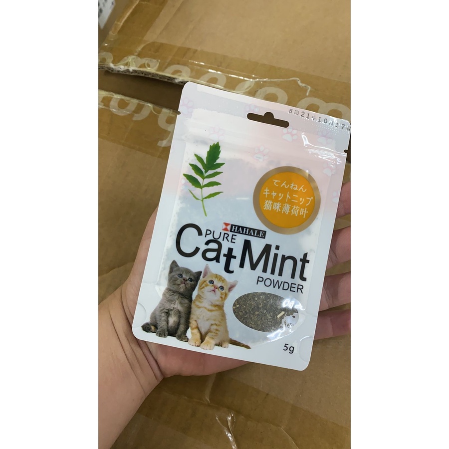 Mainan Kucing Bubuk Catnip Catmint 5gr Cat Nip Mint Powder Pure Asli