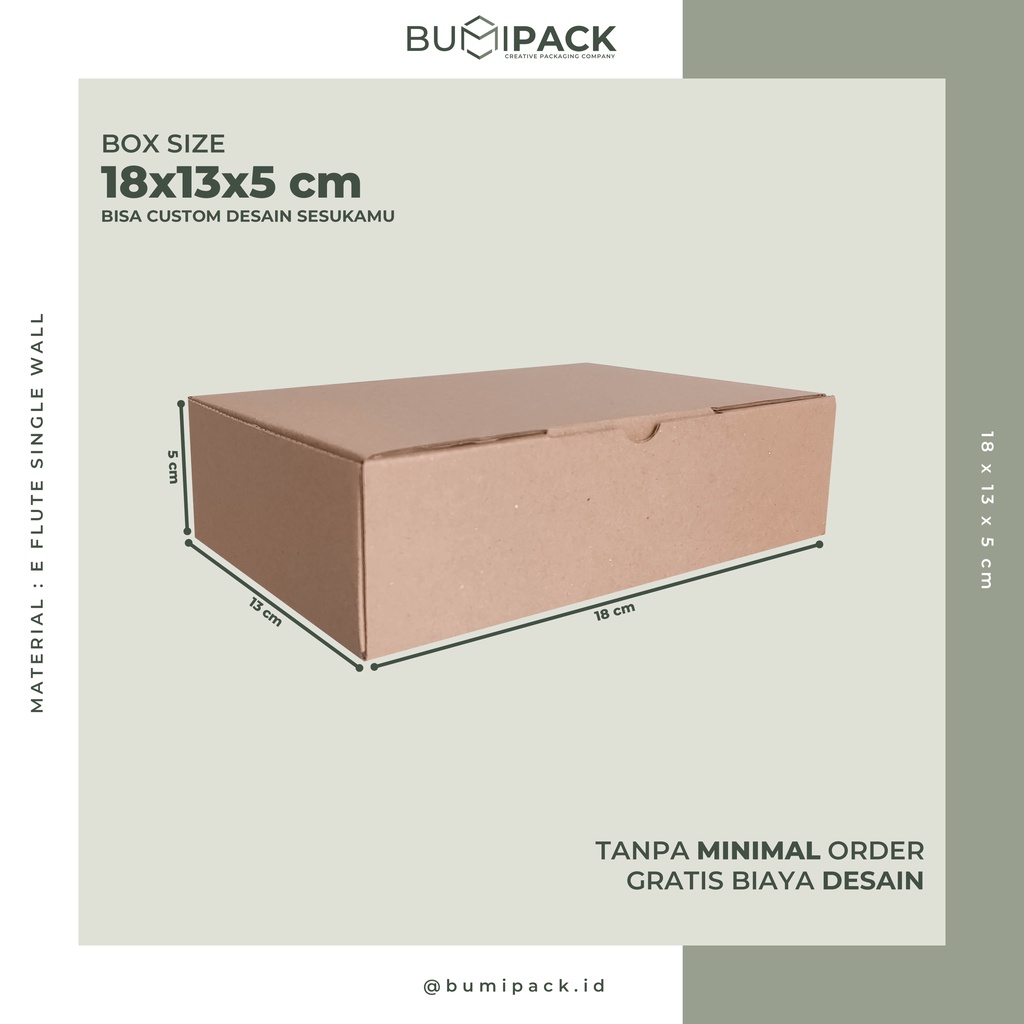 

Kardus packing box hampers kardus hampers dus packing box packing box packaging - Box 18x13x5 cm