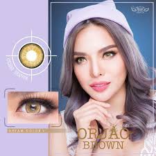 ORJAO GREY ATAU BROWN SOFTLENS BY DREAMCOLOR1 / TIDAK BISA MINUS