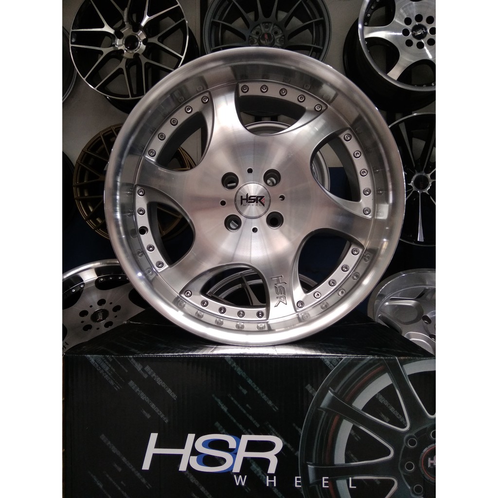 Velg Mobil Ring 17 HSR GANGNAM 6052 - PCD H4x100 ET42/38 SMF/ML