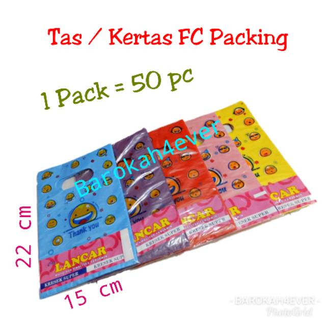 Plastik Packing Olshop 15x22 MOTIF