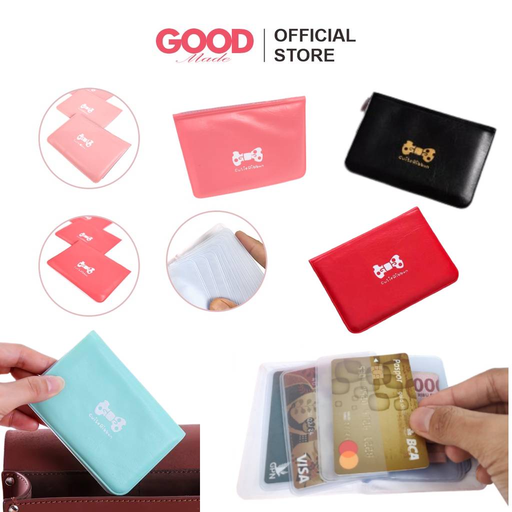 GOOD MADE - Dompet Kartu | Dompet Kartu Wanita Pria | Dompet kartu ATM | Dompet Card Holder