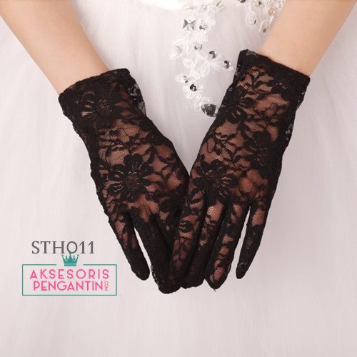 [PRODUK TERLARIS] AKSESORIS PENGANTIN WANITA SARUNG TANGAN WEDDING GLOVES STH011