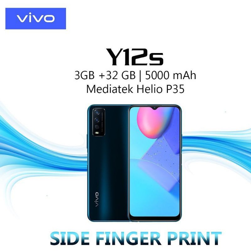 Vivo Y12s 3 32 Y12i Ram 3gb Rom 32gb Baterai 5000mah Garansi Resmi Shopee Indonesia