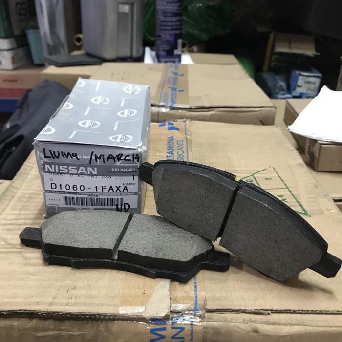 Kampas rem depan grand livina/brake pad grand livina original (Kode A 005))
