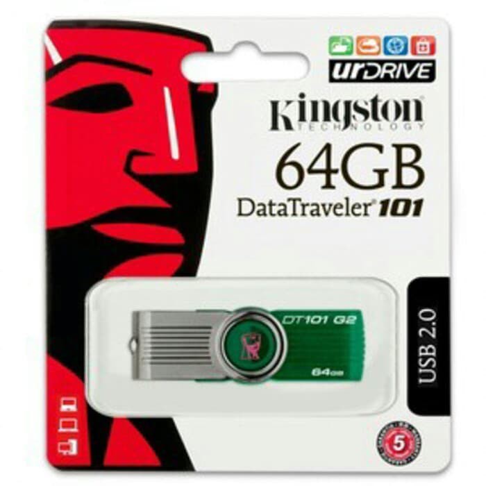 Flash Disk 64GB KINGSTON USB FLASHDISK 64 GB slot USB 64GB Grosir