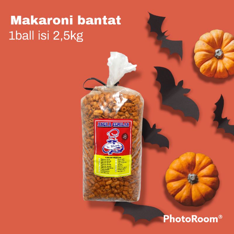 

makaroni bantat si tileung 1 ball isi 2,5kg/grosir aneka cemilan bandung