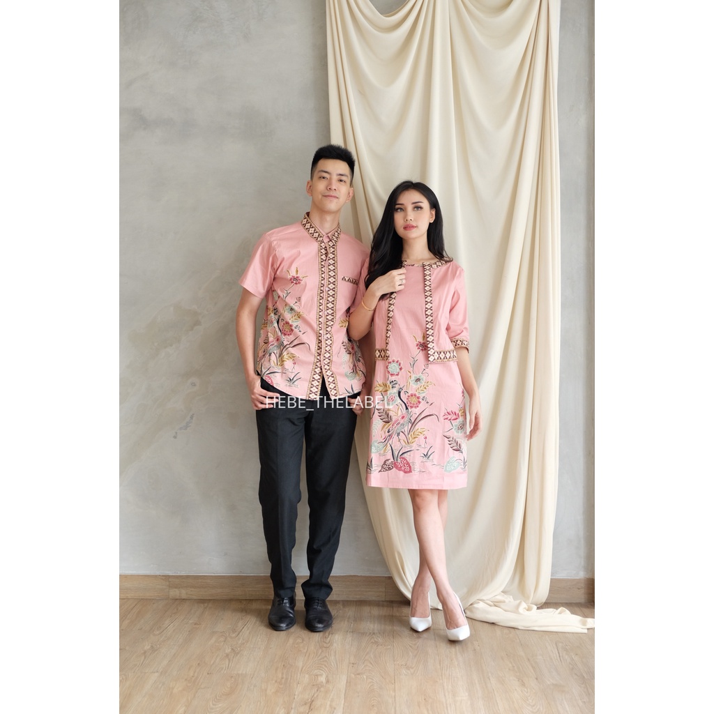 Eleena Batik (Evailable Couple Pria Wanita) - Men Short-Indri-Mila-Aruna-Amia-Jenna