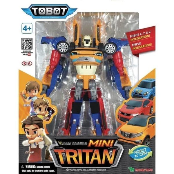 Gudang Dua _ TOBOT MINI TRITAN XYZ 3 MOBIL GABUNG - TOBOT TRITAN