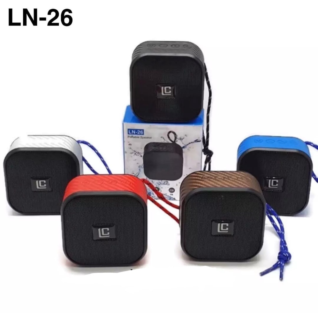 Speaker Bluetooth LN-26 Portable Wireless Speaker LN 26