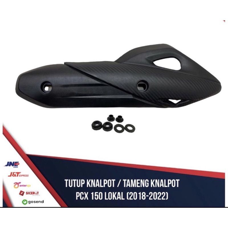 sale cover knalpot pcx tameng knalpot universal motor pcx