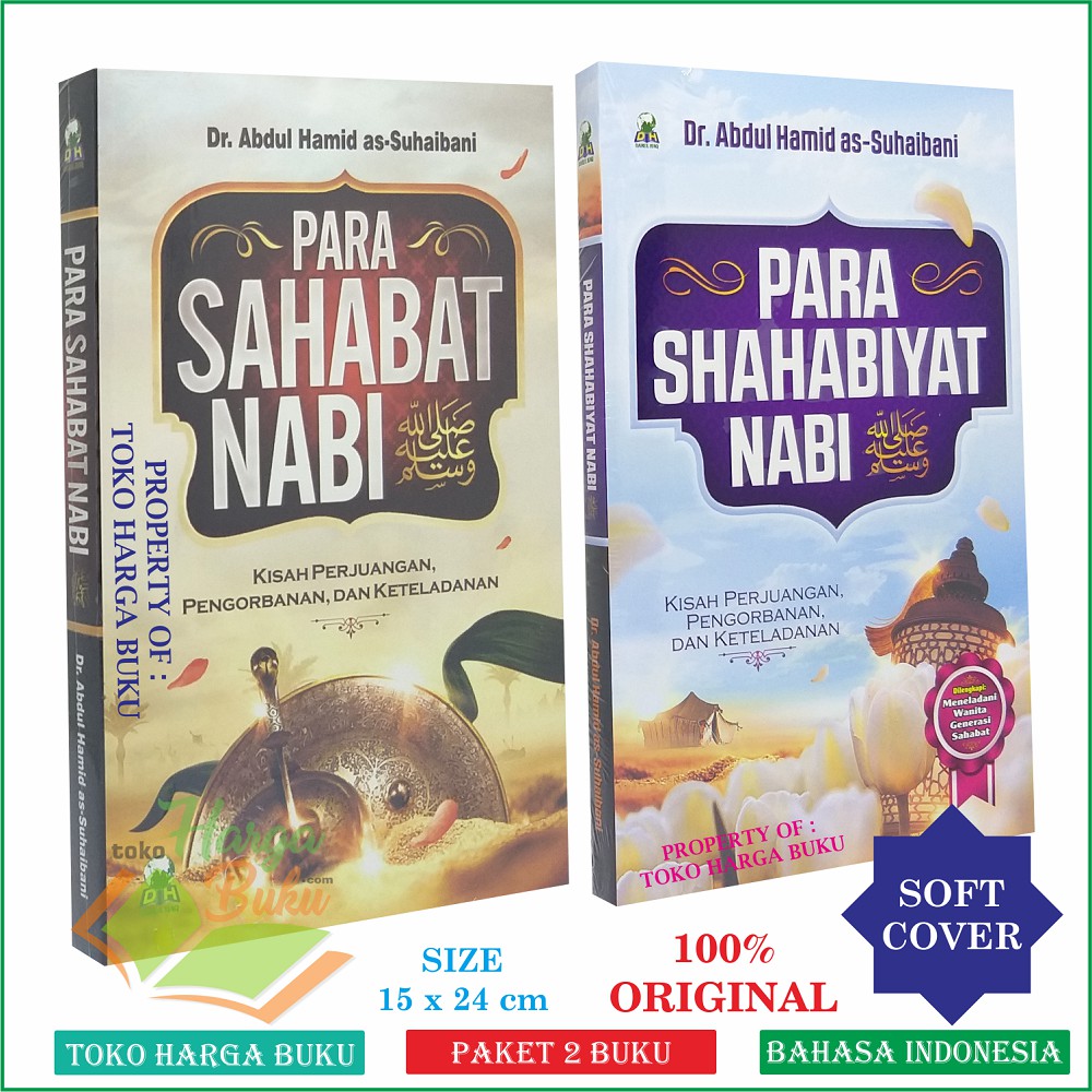 Foto Paket 2 Buku Para Sahabat Nabi dan Para Shahabiyat Nabi - Penerbit Darul Haq