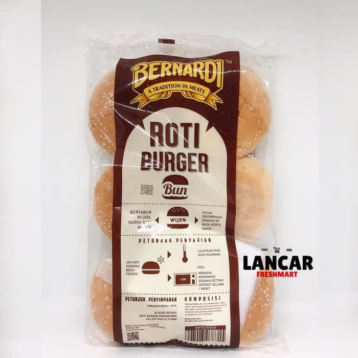 

BERNADI ROTI BURGER WIJEN ISI 6 / BERNADI ROTI BURGER POLOS ISI 6